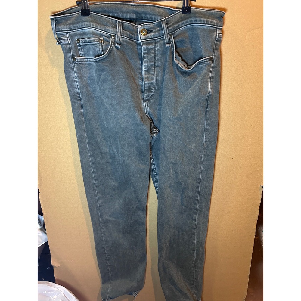 Rag & Bone Fit 2 Slim Jeans Mens 34 Grey Fair Condition Ripped Back Pocket